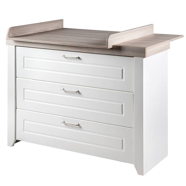 Set de chambre bébé Felicia 3 pcs Blanc - Acier inoxydable