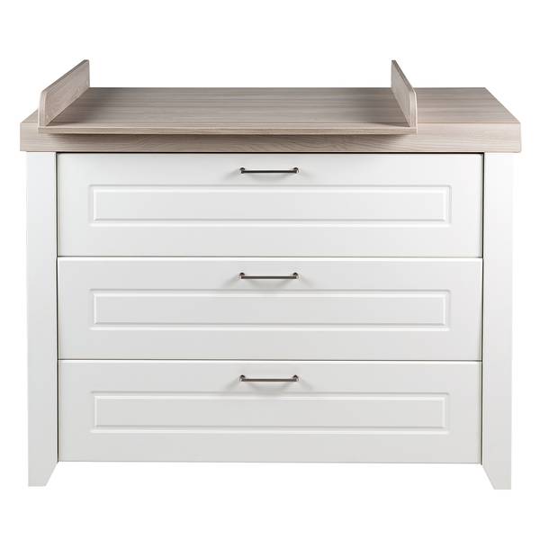Set de chambre bébé Felicia 3 pcs Blanc - Acier inoxydable