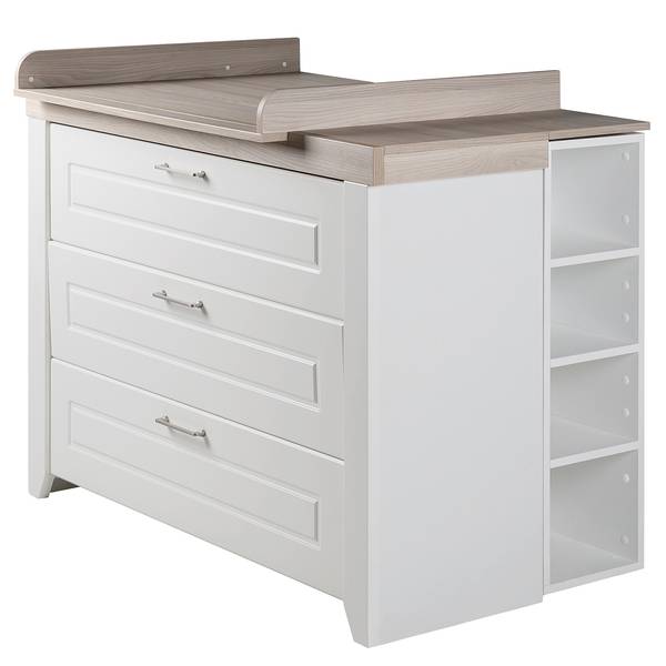 Set de chambre bébé Felicia 3 pcs Blanc - Acier inoxydable