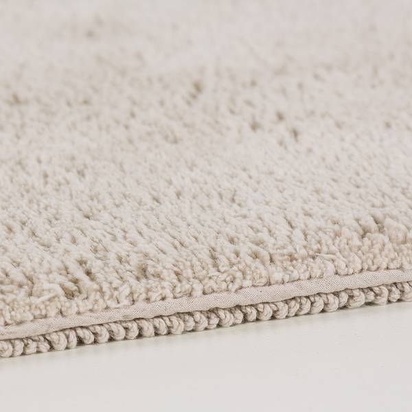 Tapis de bain Bahamas I Coton - Beige - 67 x 110 cm