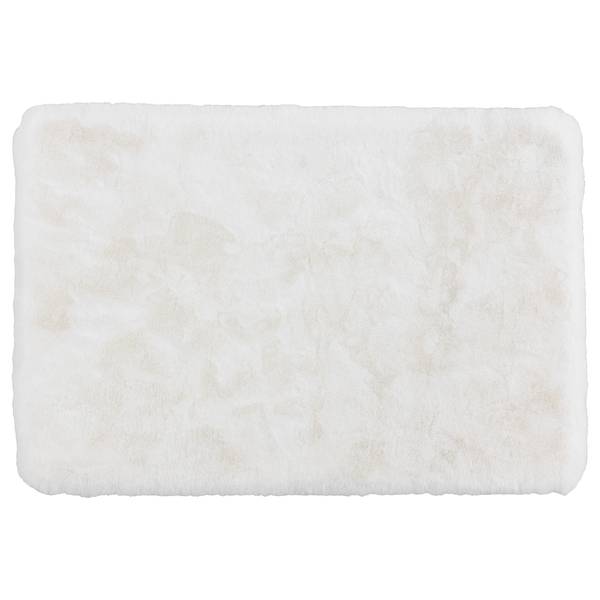 Tapis de bain Bali Polyester - Blanc - 67 x 110 cm