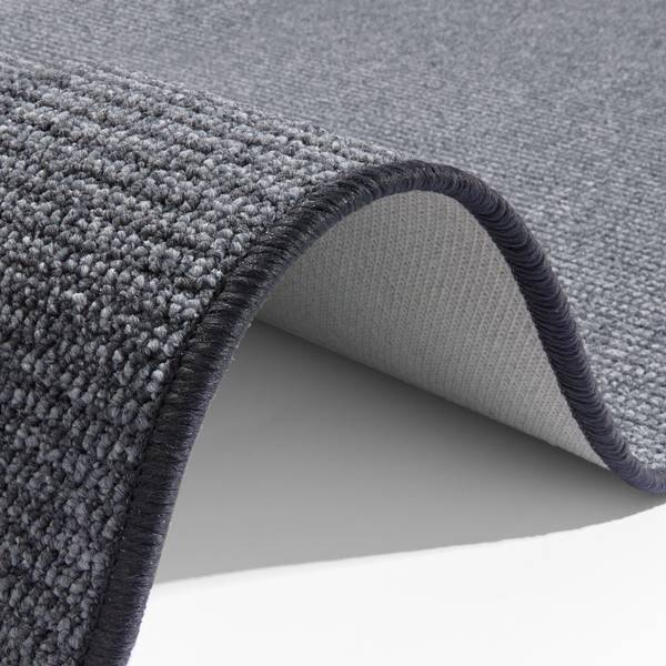 Tapis de couloir Bouclé Fibres synthétiques - Gris - 67 x 200 cm