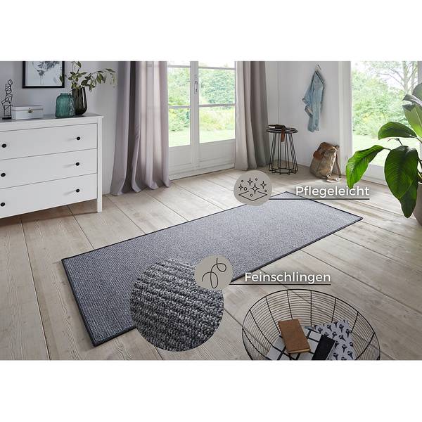 Tapis de couloir Bouclé Fibres synthétiques - Gris - 67 x 200 cm