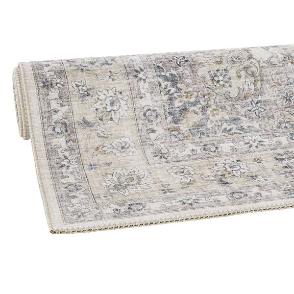 Kurzflorteppich Prima II Webstoff - Creme - 200 x 290 cm