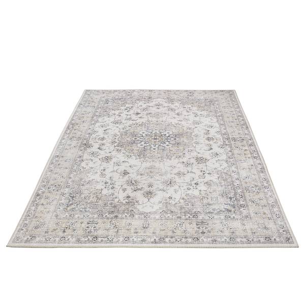 Kurzflorteppich Prima II Webstoff - Creme - 200 x 290 cm