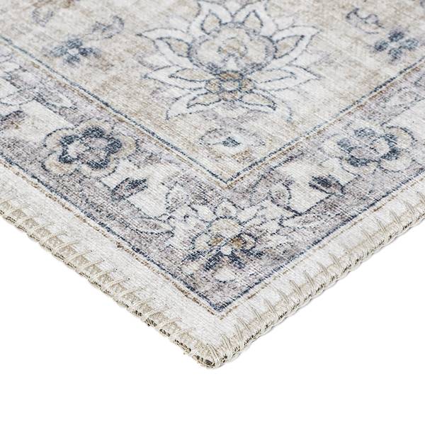 Kurzflorteppich Prima II Webstoff - Creme - 200 x 290 cm