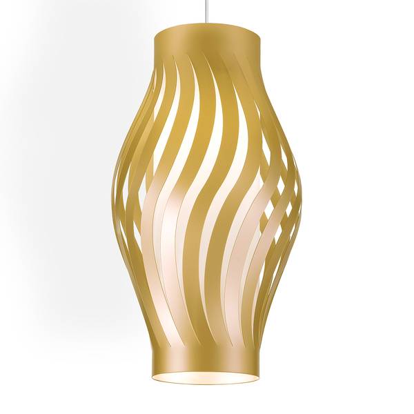 Pendelleuchte Helios III Polyacryl - 1-flammig