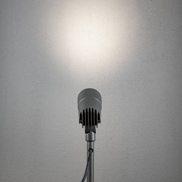 Grondspies Andria aluminium - 1 lichtbron