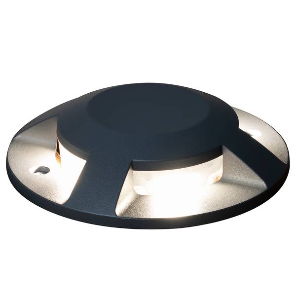 LED-Wegeleuchte Nevers I Aluminium - 4-flammig