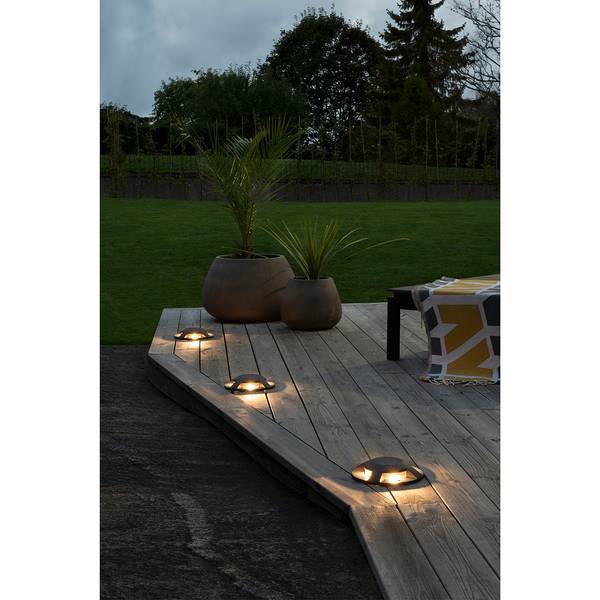 LED-Wegeleuchte Nevers I Aluminium - 4-flammig