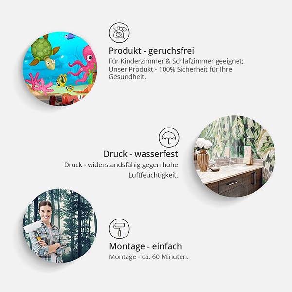 Papier peint en intissé Decorative Stone Papier peint en intissé premium - Beige - 350 x 245 cm