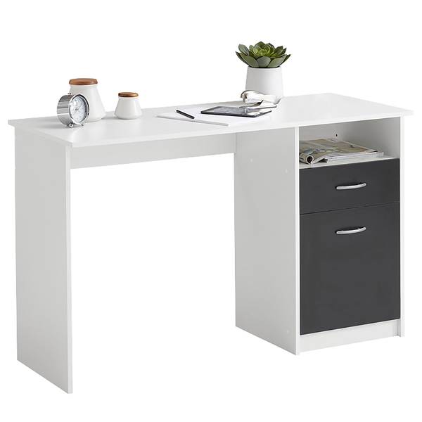 Bureau Cossey wit/zwart
