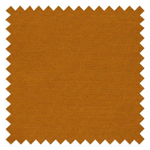 Schlafsofa Splitback Eik Webstoff - Webstoff Elegance: Burned Curry - Eiche Hell