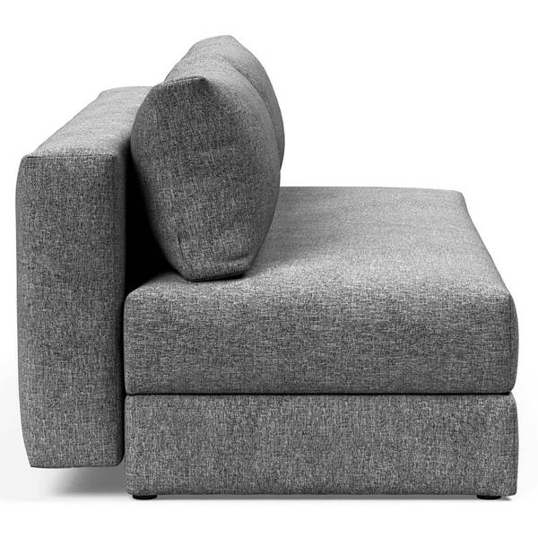 Schlafsofa Osvald Webstoff - Stoff Twist: Granite