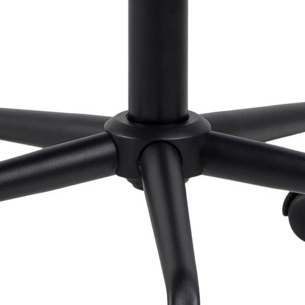 Bürostuhl Magrin Samt / Eisen - Samt Vilda: Dunkelgrün