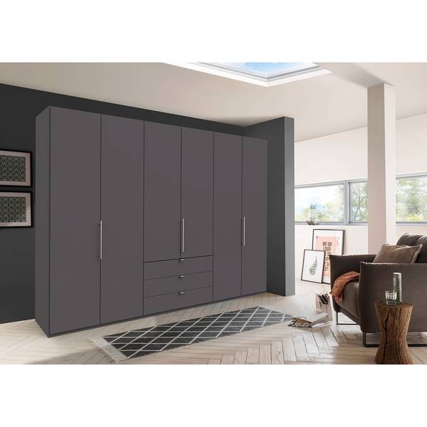 Vouwdeurkast Loft III Havanna - Hoogte: 216 cm - zonder spiegeldeur(en)