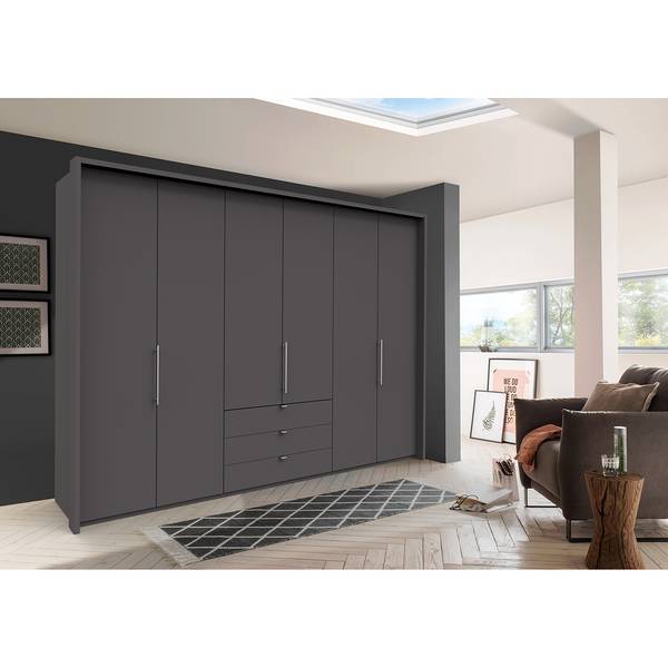 Vouwdeurkast Loft III Havanna - Hoogte: 216 cm - zonder spiegeldeur(en)