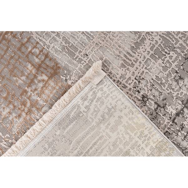 Tapis Akropolis 425 Fibres synthétiques - Argenté - 80 x 150 cm
