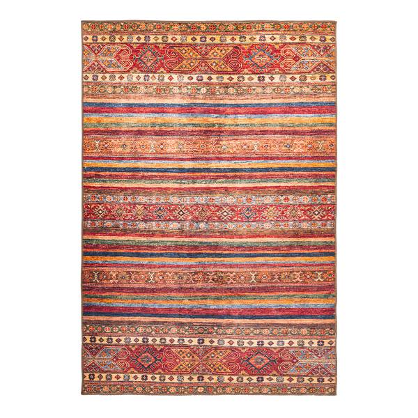 Kurzflorteppich Faye 725 Kunstfaser - Multi / Rot - 230 x 330 cm