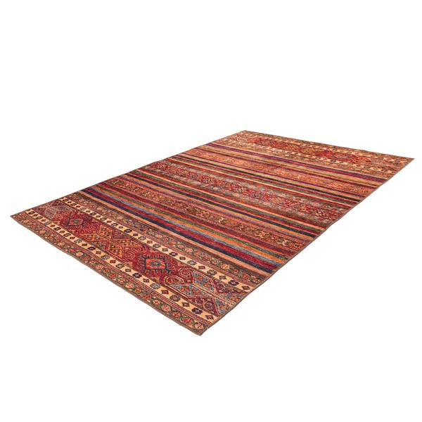 Kurzflorteppich Faye 725 Kunstfaser - Multi / Rot - 230 x 330 cm