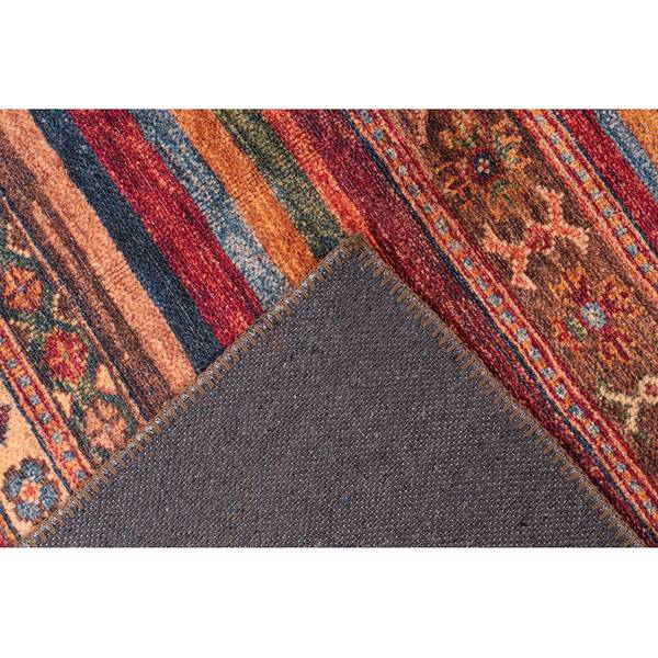 Kurzflorteppich Faye 725 Kunstfaser - Multi / Rot - 230 x 330 cm