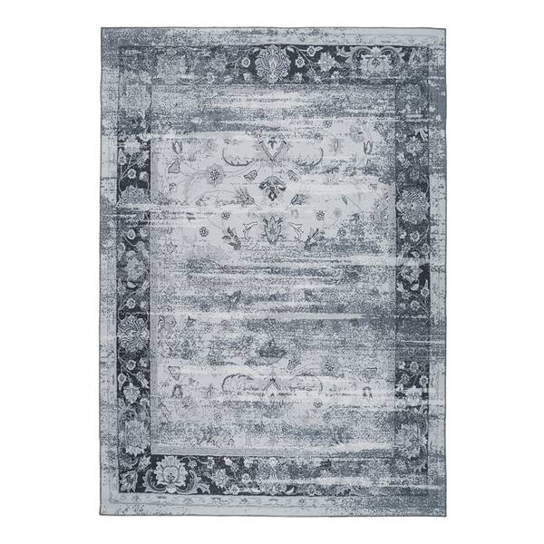 Laagpolig vloerkleed Galaxy 1200 kunstvezels - grijs/blauw - 120 x 180 cm
