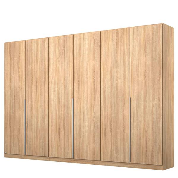 Armoire à portes battantes Alabama Imitation chêne de Sonoma - 271 x 210 cm - Premium - Aluminium - Sans portes miroir