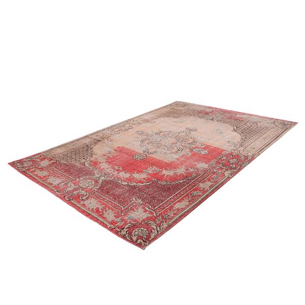 Laagpolig vloerkleed Vintage 8405 kunstvezels - rood - 200 x 290 cm