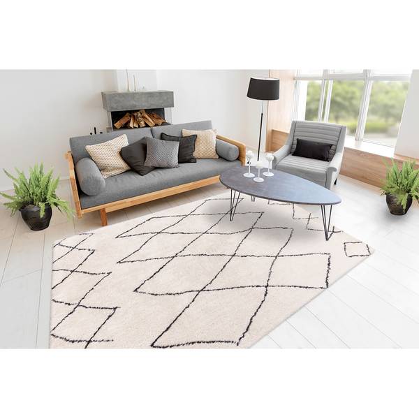 Kurzflorteppich Orlando 425 Kunstfaser - Beige - 200 x 290 cm