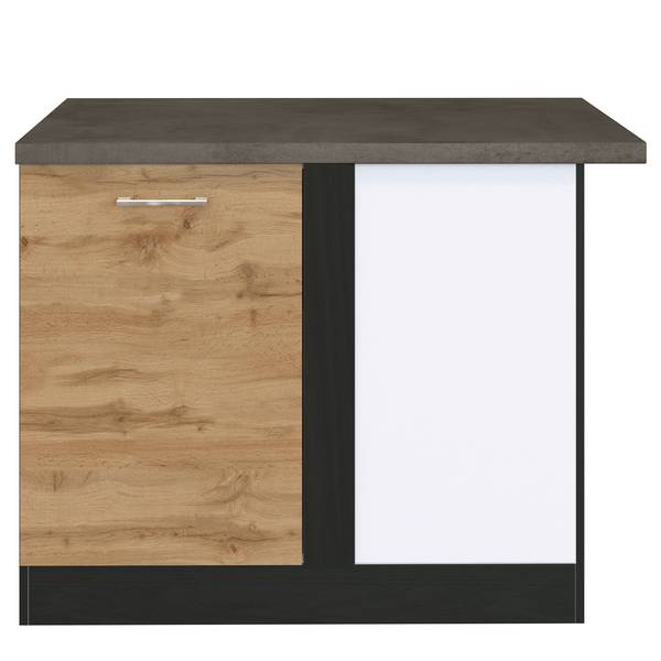 Eck-Unterschrank Sorrento Wotaneiche Dekor / Graphit