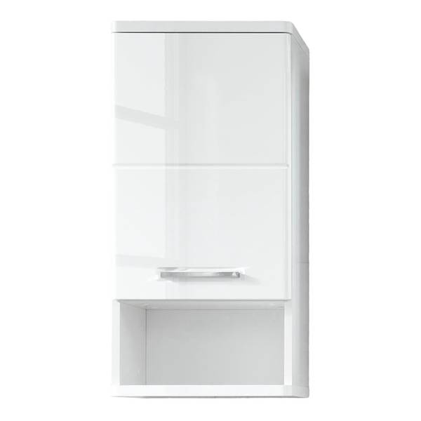 Wandkast Monte hoogglans wit