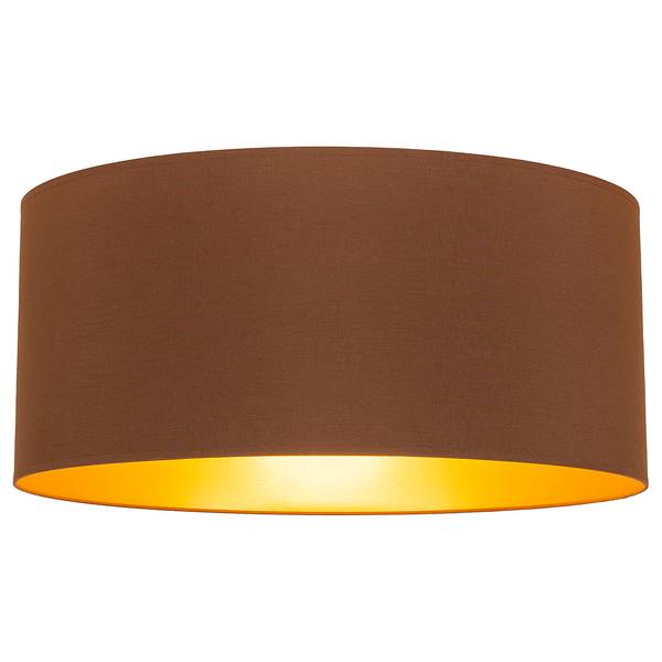 Plafonnier Midas II Marron - Coton - Acier - 55 x 25 x 55 cm