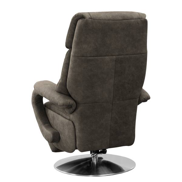 Fauteuil relax Foulbec Microfibre - Microfibre Priya: Anthracite - Fonction relaxation - Avec aide au redressement