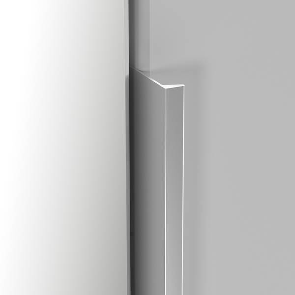 Drehtürenschrank Alabama Grau - 226 x 210 cm - Basic - Aluminium - Mit Spiegeltür/-en