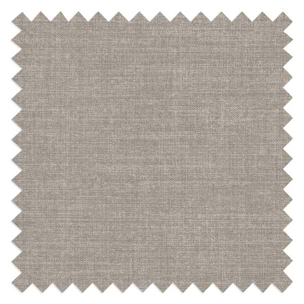 Ecksofa Viborg Flachgewebe - Flachgewebe Meave: Grau - Longchair davorstehend rechts