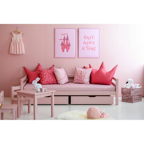Einzelbett Hoppekids Basic I Rosa