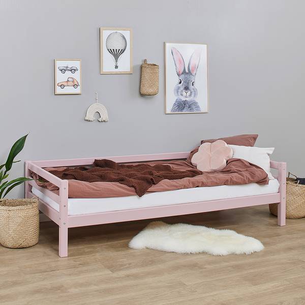 Einzelbett Hoppekids Basic I Rosa