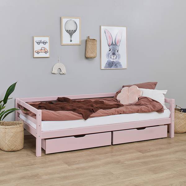 Einzelbett Hoppekids Basic I Rosa