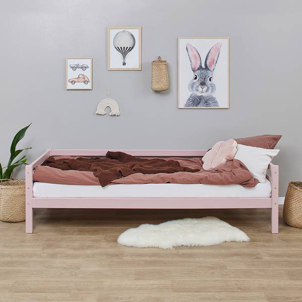 Einzelbett Hoppekids Basic I Rosa