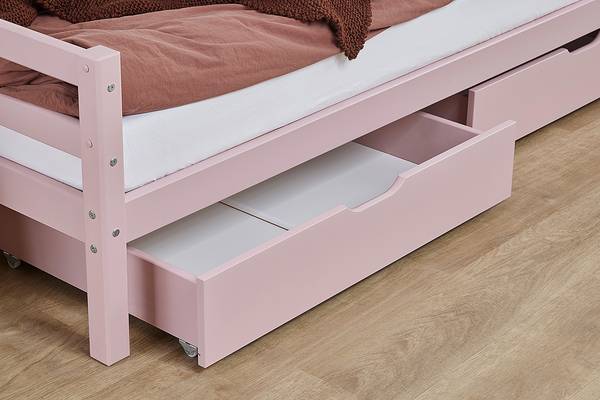 Einzelbett Hoppekids Basic I Rosa