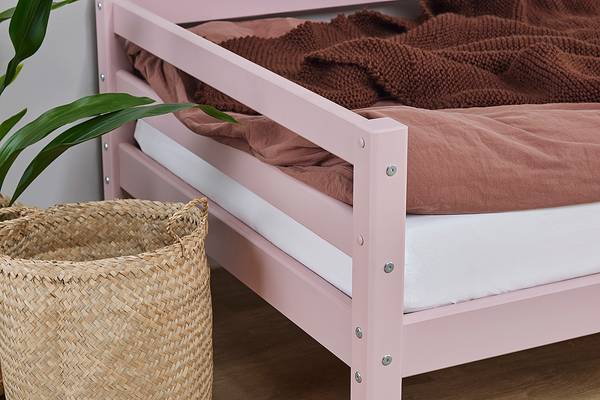 Einzelbett Hoppekids Basic I Rosa