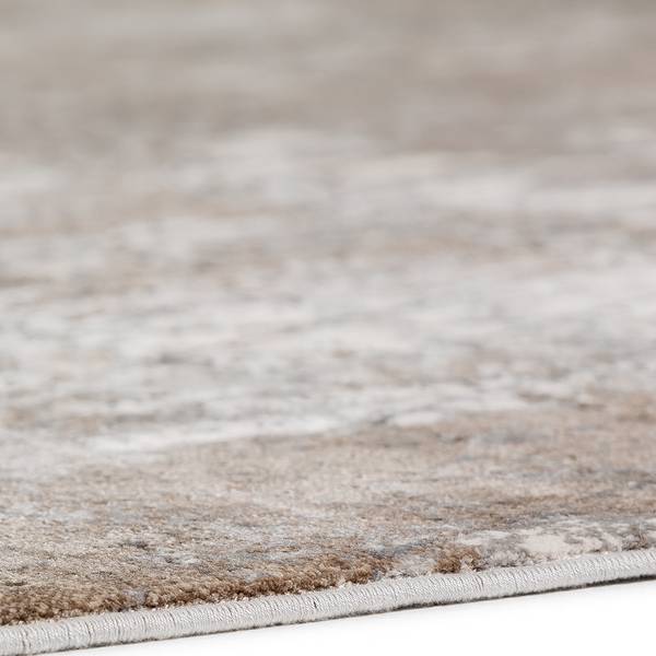 Laagpolig vloerkleed Vision II textielmix - beige - 133 x 190 cm