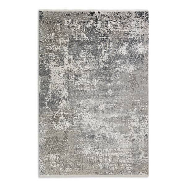 Tapis Vision II Tissu mélangé - Anthracite - 160 x 230 cm