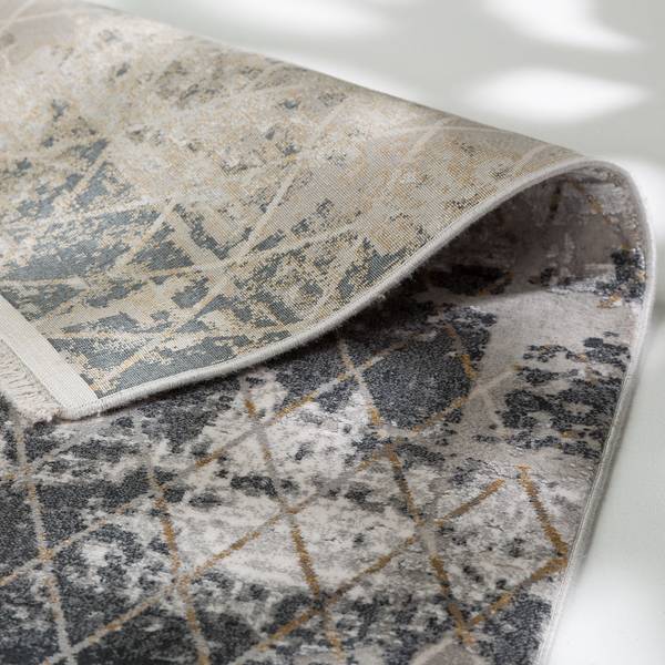 Tapis Vision II Tissu mélangé - Anthracite - 160 x 230 cm