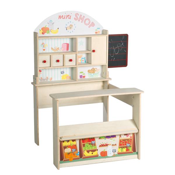 Verkoopkraam 480021ZU bruin - plaatmateriaal op houtbasis - 89 x 115 x 75 cm