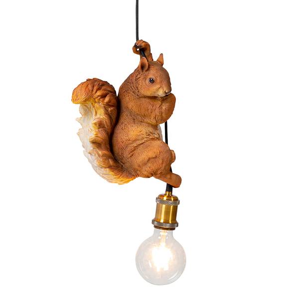 Suspension Animal Squirrel 20cm Polyrésine / Polycarbonate - 1 ampoule