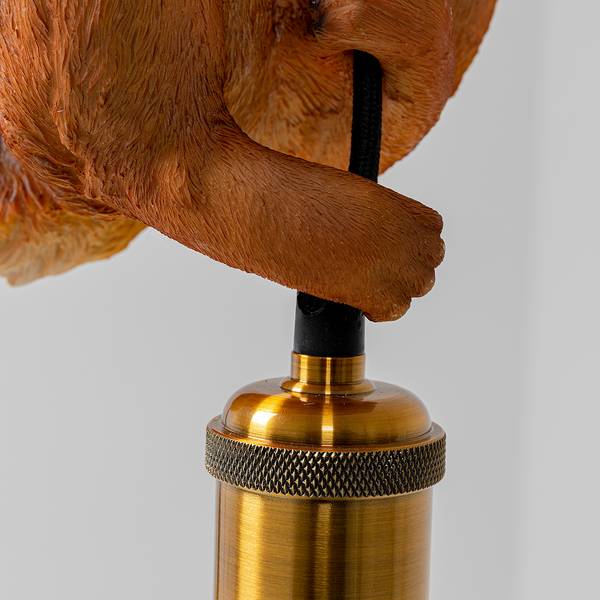 Suspension Animal Squirrel 20cm Polyrésine / Polycarbonate - 1 ampoule
