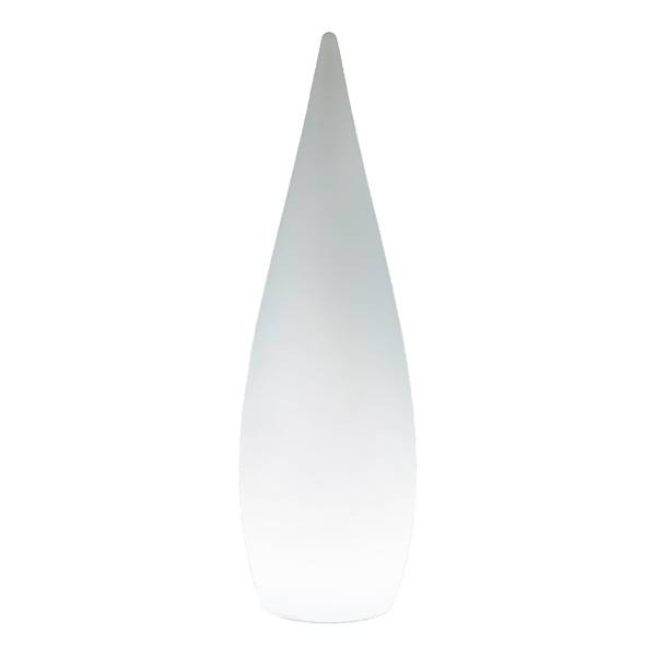 Lampe de chemin LED Palmas III Polyéthylène / Aluminium - Noir