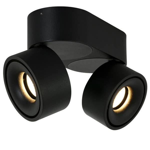 LED-Deckenleuchte Fez Eisen - Flammenanzahl: 2