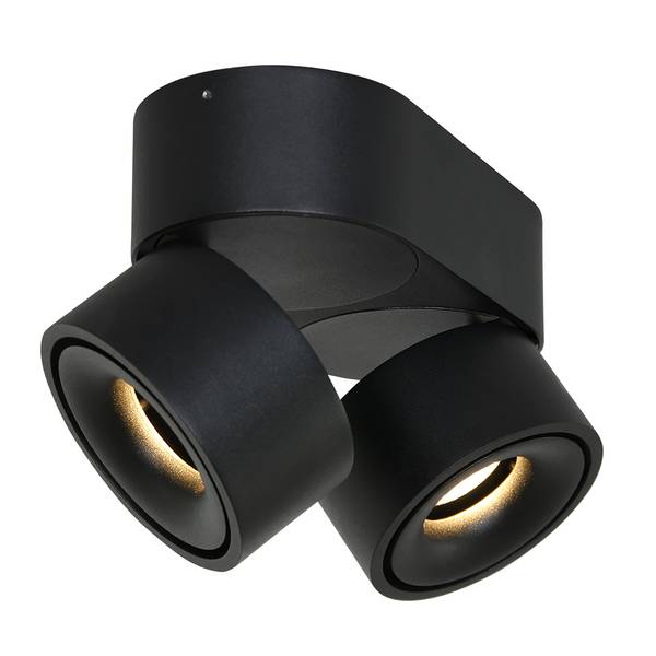 LED-Deckenleuchte Fez Eisen - Flammenanzahl: 2